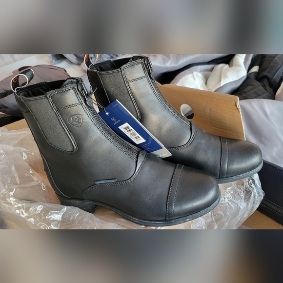 Ariat Bromont Pro H20 zip paddock boot NEW with tags size 5.5 - Picture 2 of 5